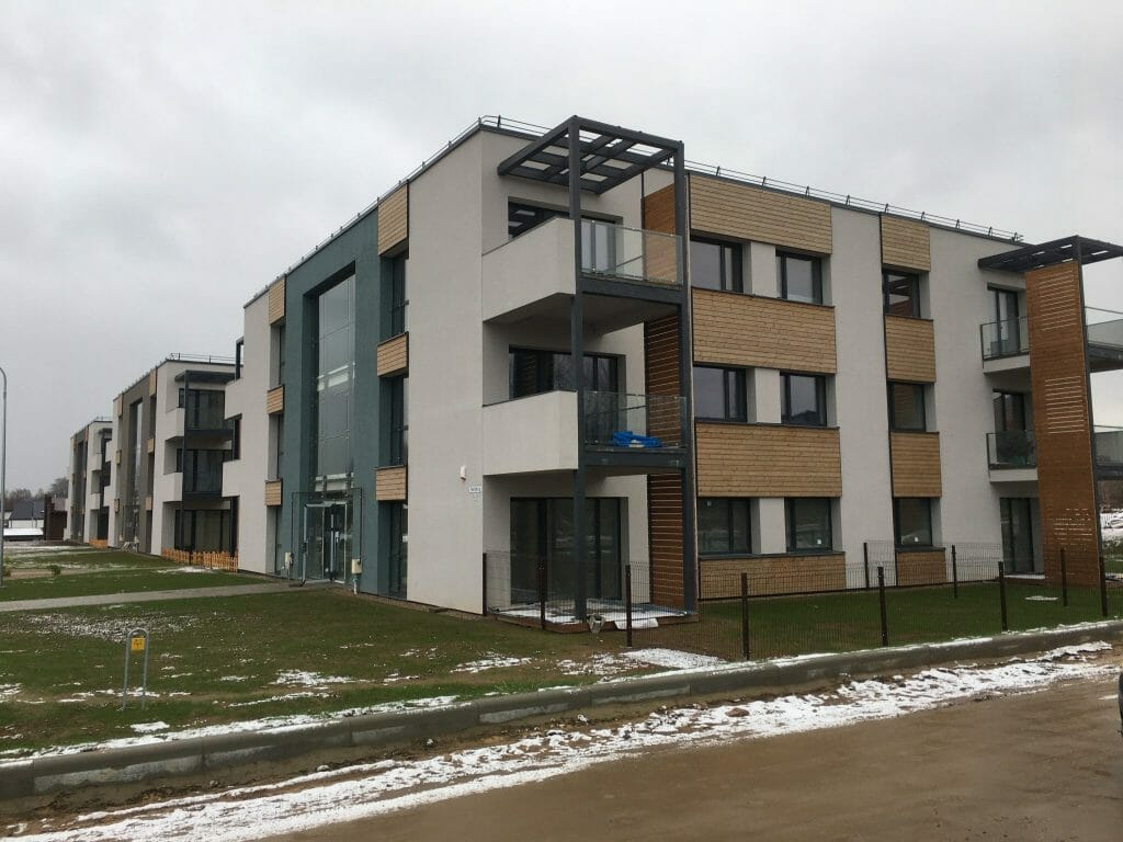 Antakalnio gintaras (Taurijos g.) - Multi apartment - construction photos