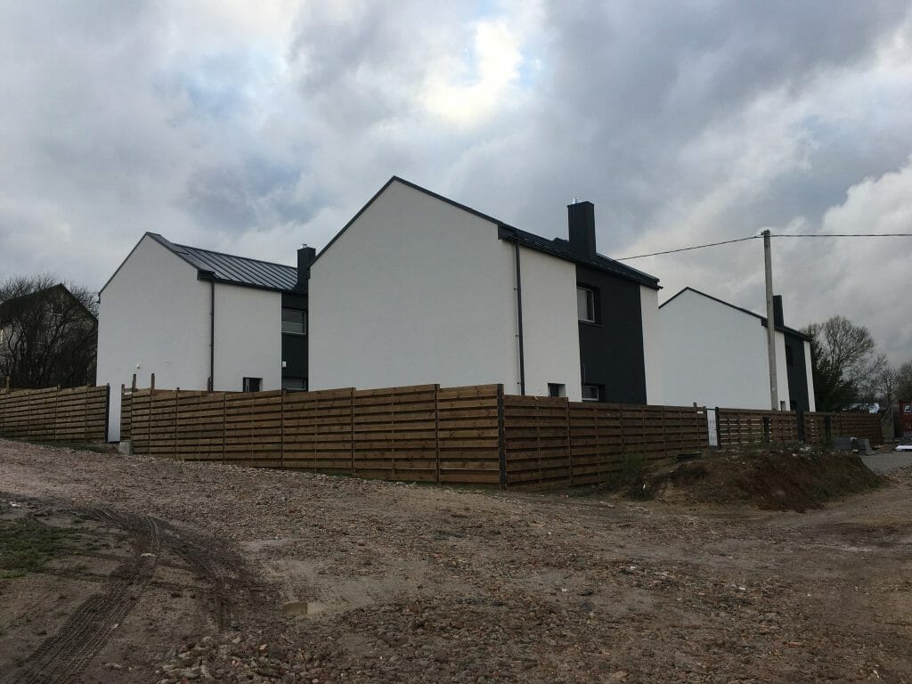 Naujosios Vilnios perlas (Sodžiaus g. 29B) - Row housing - construction photos