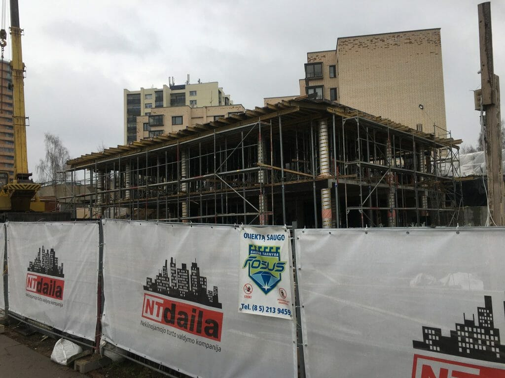 N1C (Nemenčinės pl. 1C) - Daugiabutis, Verslo centras - statybų nuotraukos
