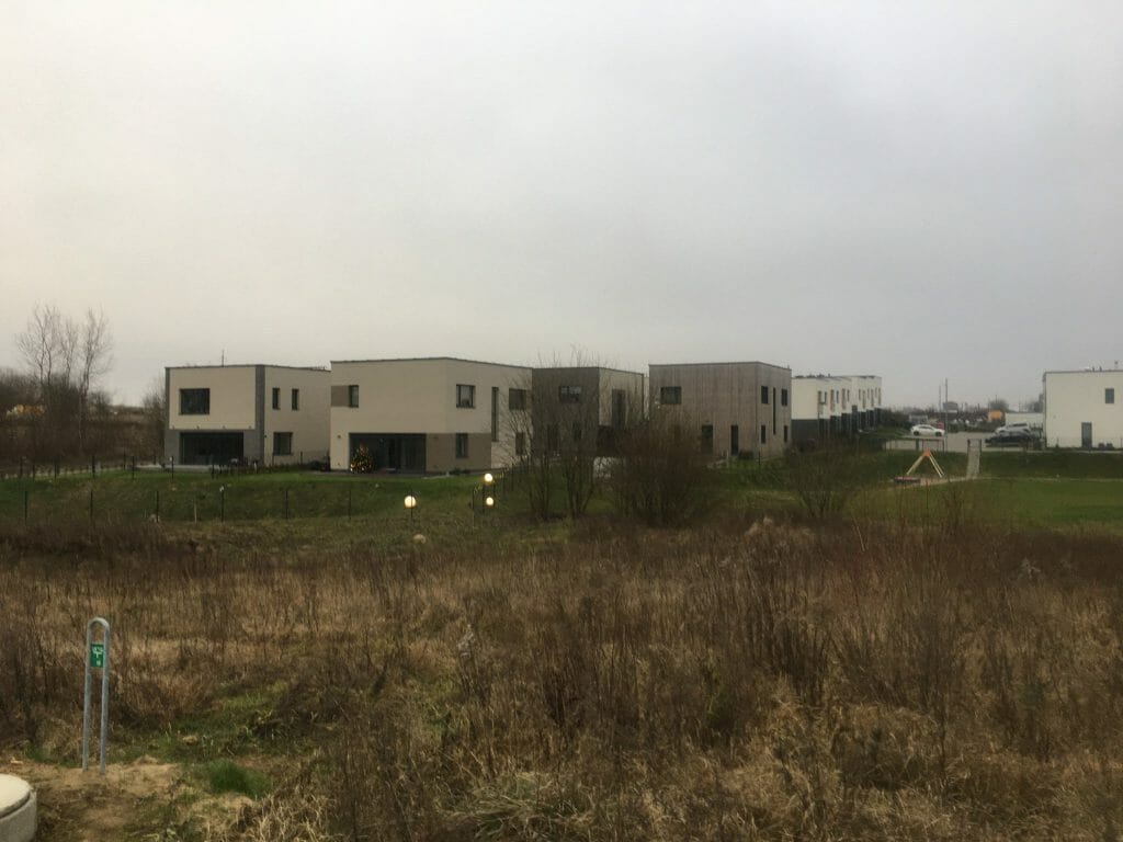 Kalnėnų slėnis 1-3 etapai (Lyvių g.) - Row housing - construction photos