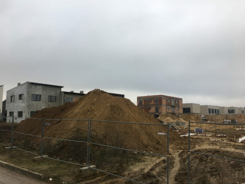 Kotedžai Kalnėnuose 2 etapas (Kroatų g.) - Row housing - construction photos