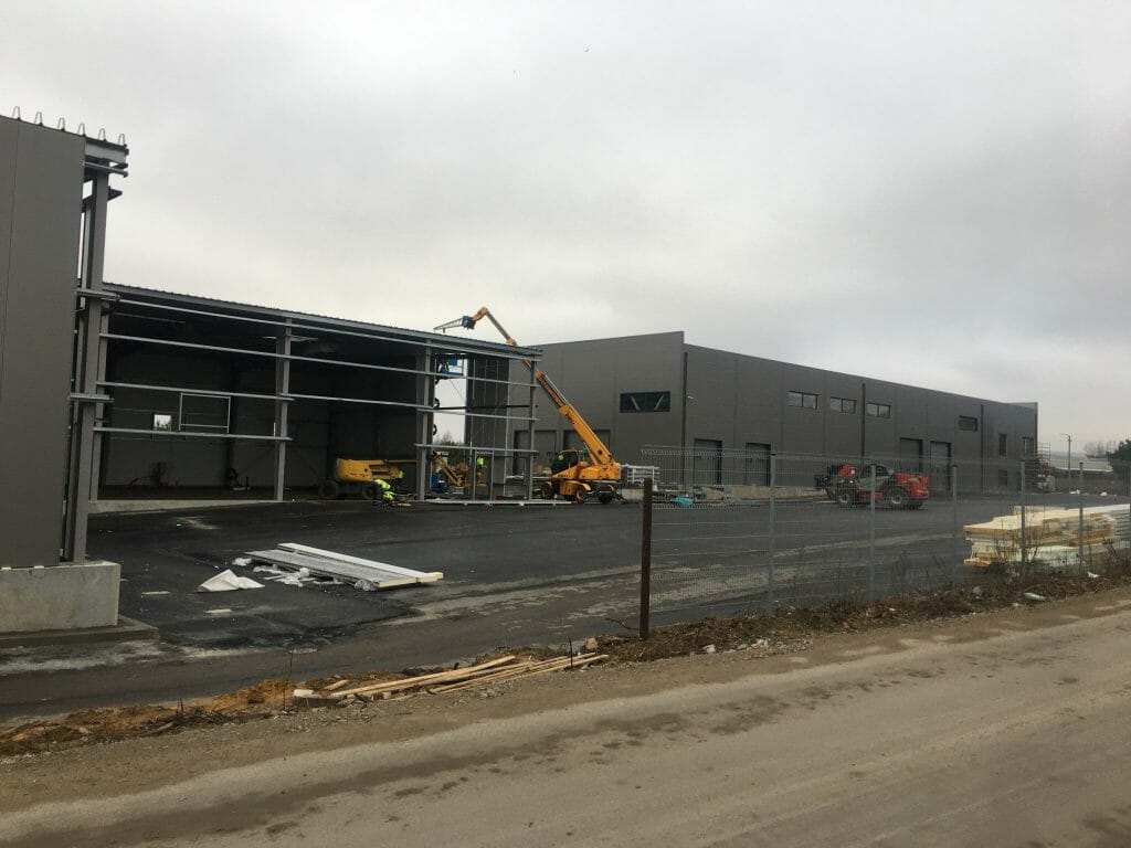 Gaujos g. 22 (Gaujos g. 22) - Sandėlys / Platinimo centras - statybų nuotraukos