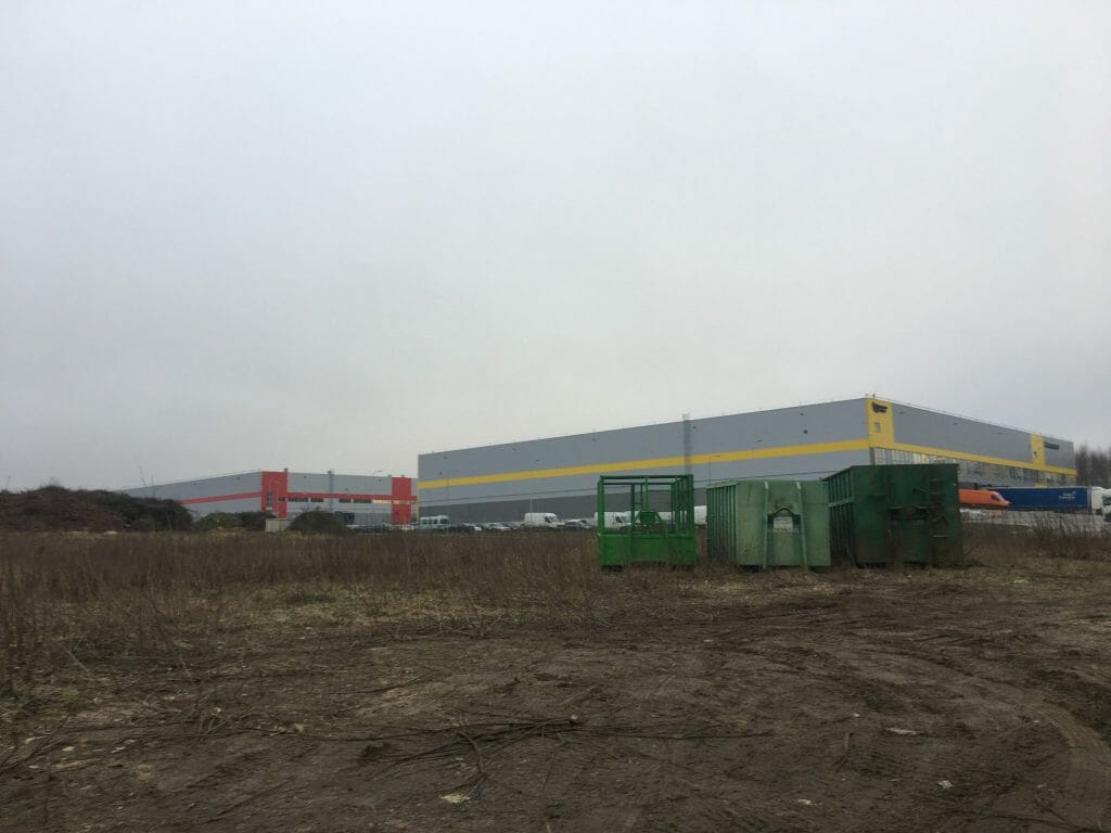 Liepkalnio industrinis parkas 1 etapas (Liepkalnio g. 172M) - Warehouse / Distribution center - construction photos