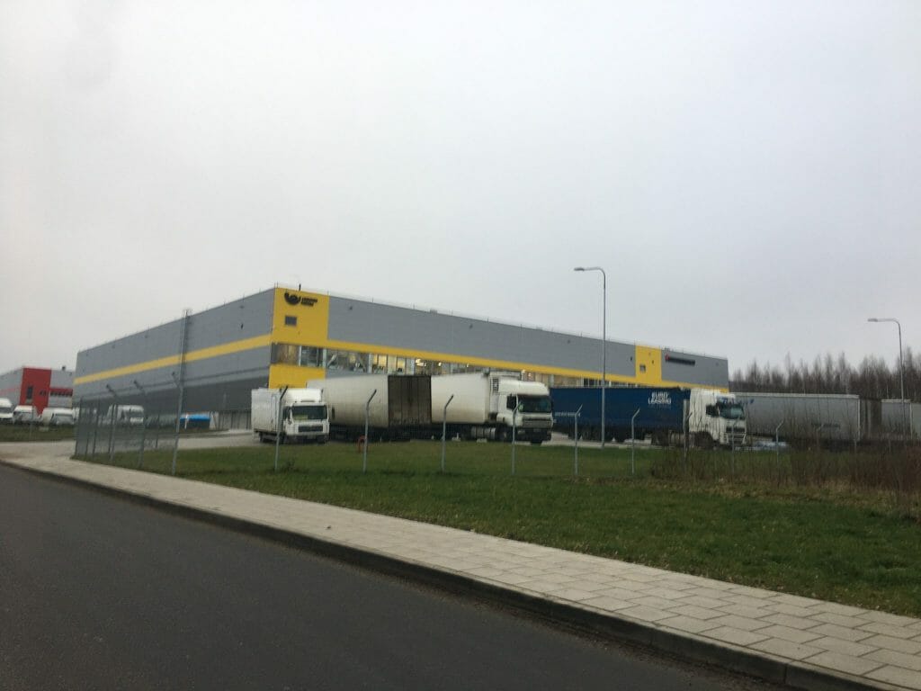 Liepkalnio industrinis parkas 1 etapas (Liepkalnio g. 172M) - Warehouse / Distribution center - construction photos