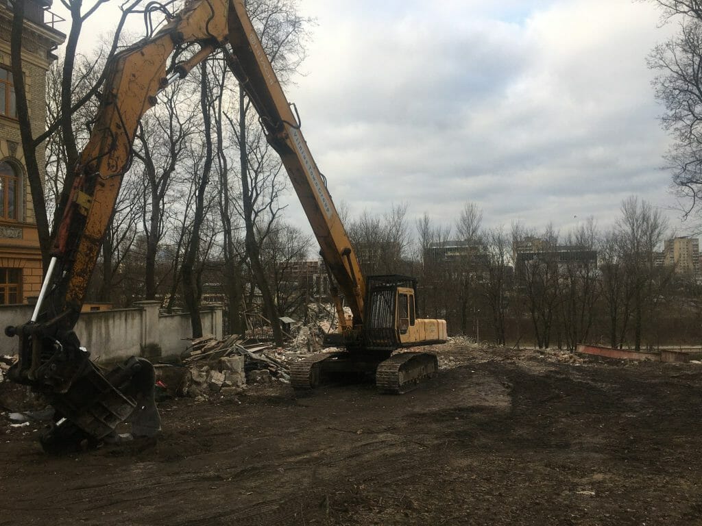 Neries pakopa (T. Kosciuškos g. 32) - Daugiabutis - statybų nuotraukos