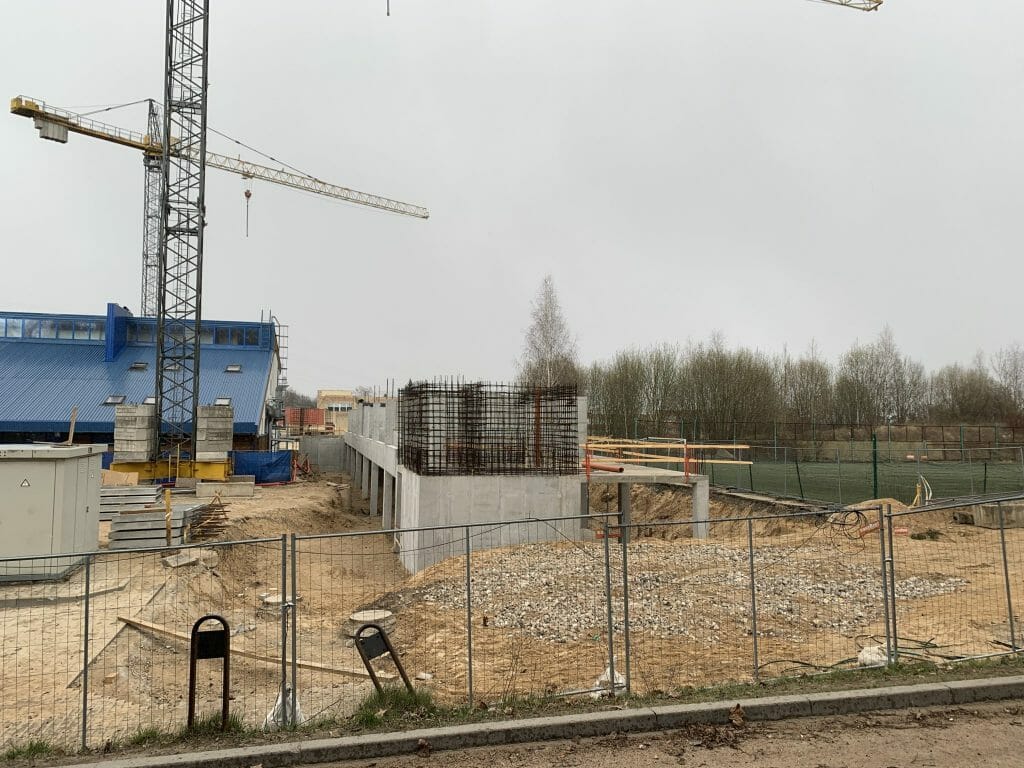 Paukščių takas 1 etapas (Ozo g. 41) - Multi apartment - construction photos