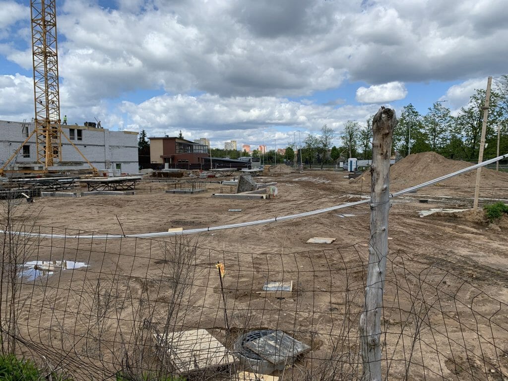 G12 (Šeškinės Sodų g. 12) - Office center - construction photos