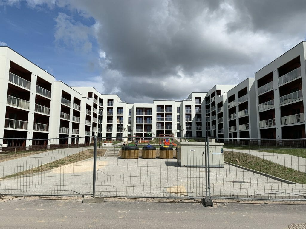 Naujoji Pilaitė 12 kvartalas (Tolminkiemio g. 37) - Multi apartment - construction photos