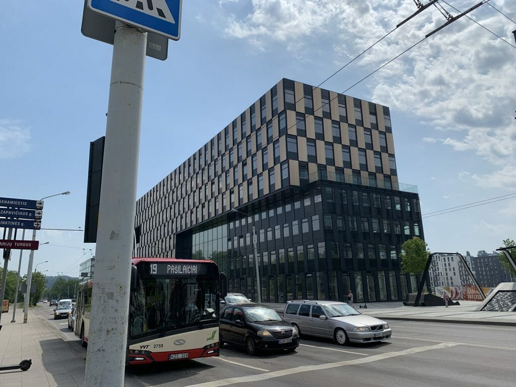 Business Stadium North (Rinktinės g. 3) - Verslo centras - statybų nuotraukos