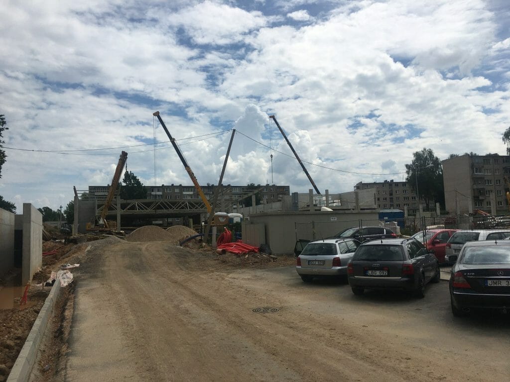 Kauno ledo rūmai (Kovo 11-osios g. 26) - Sports arena - construction photos