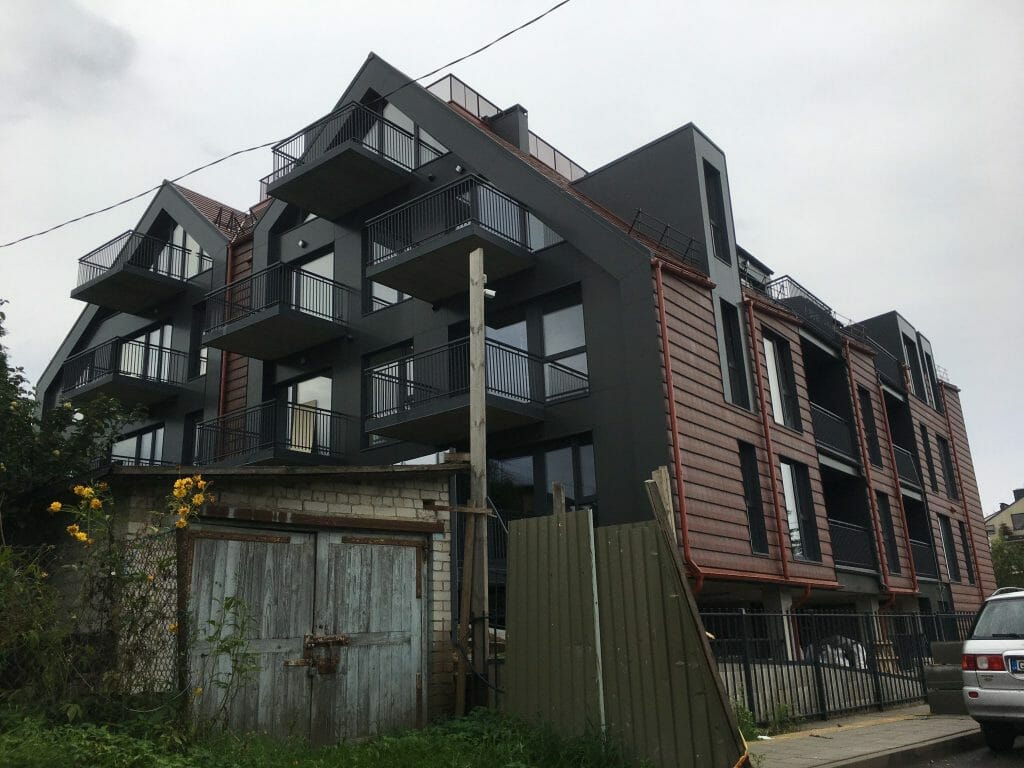 Aukštupis (Krivūlės g. 9) - Multi apartment - construction photos