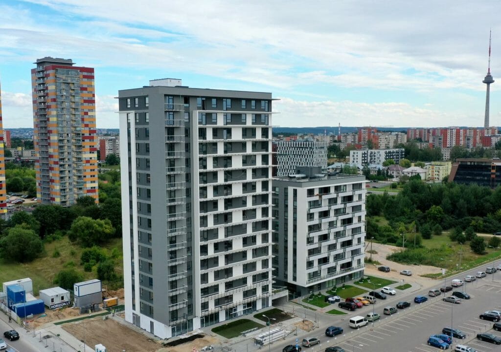 Horizon (Viršuliškių skg. 58) - Multi apartment - construction photos