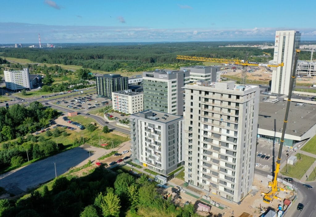 Horizon (Viršuliškių skg. 58) - Multi apartment - construction photos