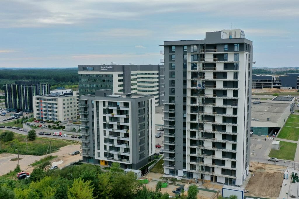 Horizon (Viršuliškių skg. 58) - Multi apartment - construction photos