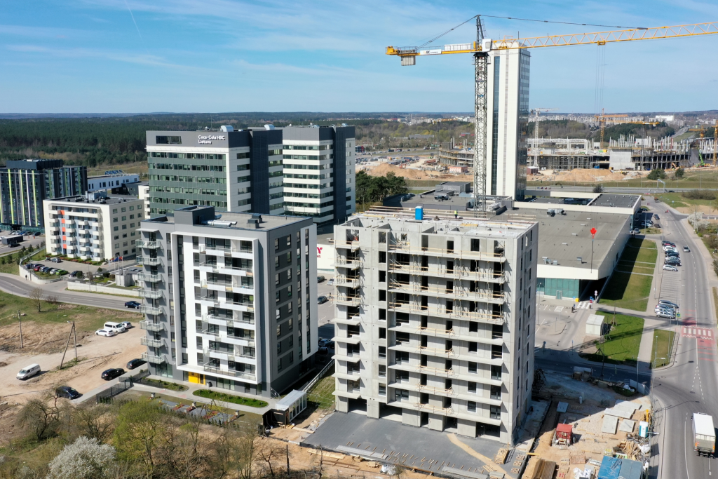 Horizon (Viršuliškių skg. 58) - Multi apartment - construction photos