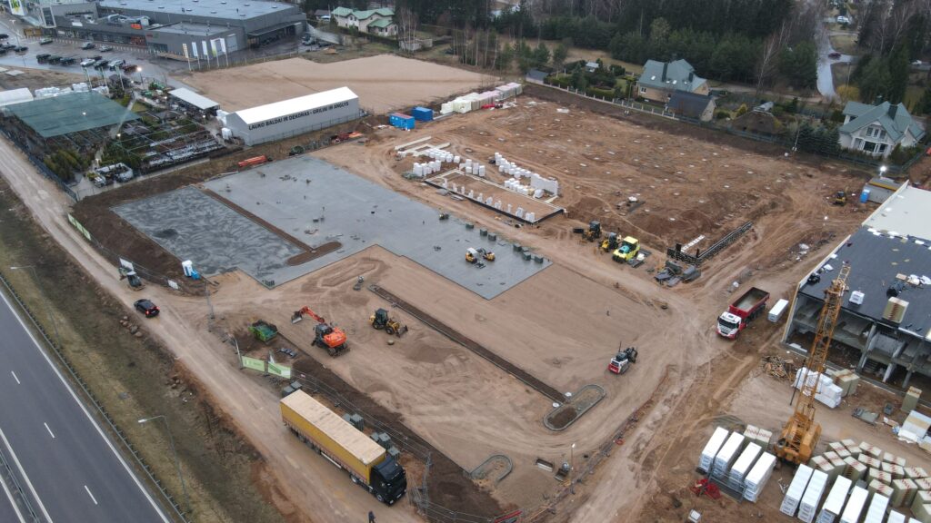 Vanaginės g. 37B (BVT partneriai) (Vanaginės g. 37B) - Shopping center, Warehouse / Distribution center - construction photos