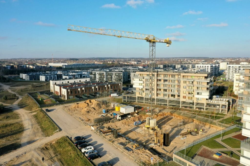 Altum 1 etapas (Karaliaučiaus g. 1) - Multi apartment - construction photos