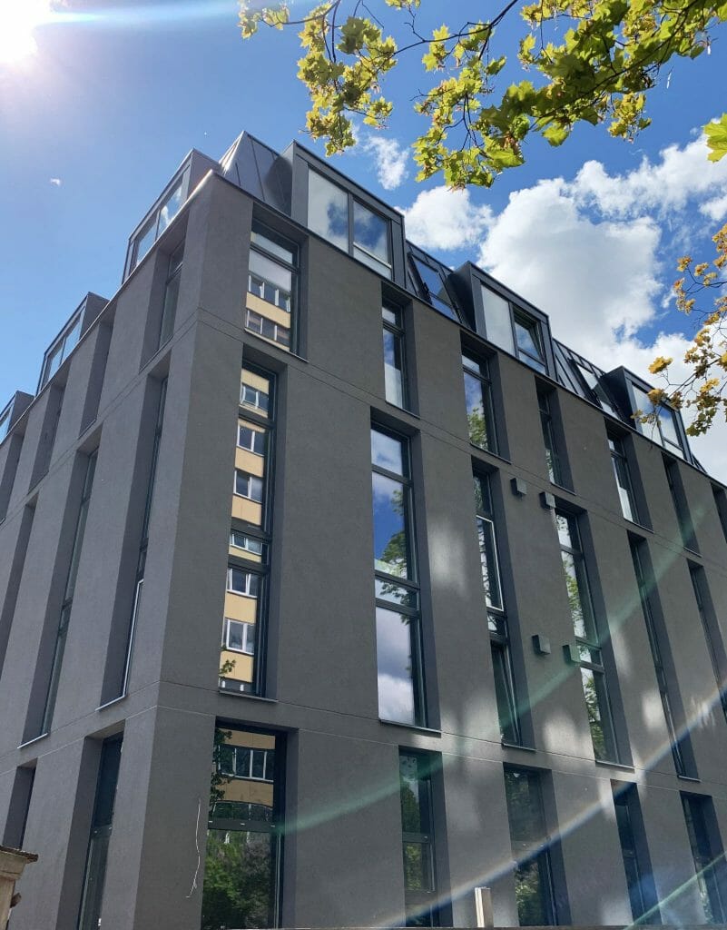 Platinum 48 (Antakalnio g. 48A) - Office center - construction photos