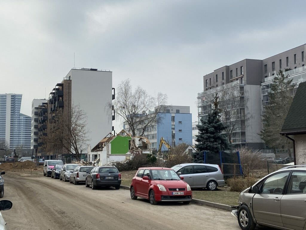 Kernavės aveniu 2 etapas (Kernavės g. 14) - Multi apartment - construction photos