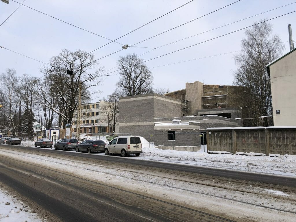 Nacionālās Mākslu vidusskolas pārbūve I kārta (Slokas iela 52B) - Primary and secondary education - construction photos