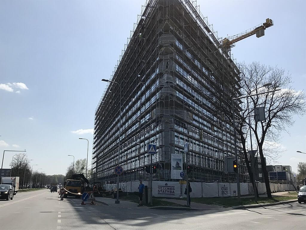Avia Solutions Group (Dariaus ir Girėno g. 21A) - Office center - construction photos