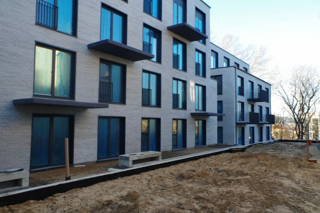 Sierakausko 25 1 etapas (Z. Sierakausko g. 25) - Multi apartment - construction photos