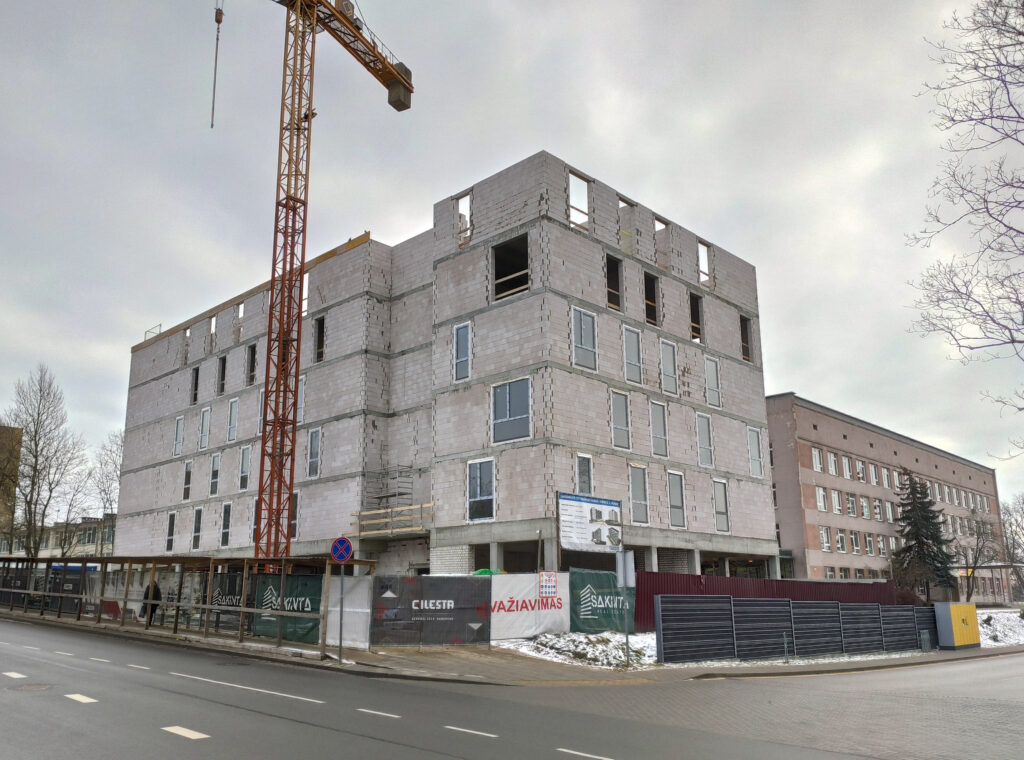 Kapsų 3 (Kapsų g. 3) - Multi apartment - construction photos