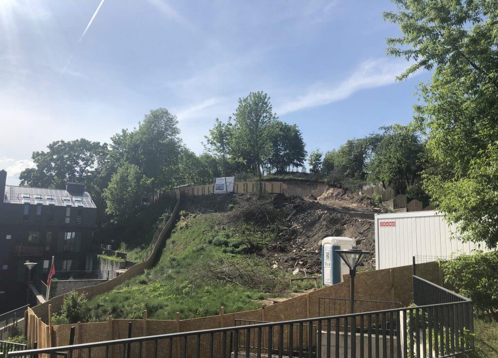 Andrum renesansas (Kreivasis skg. 4) - Multi apartment - construction photos