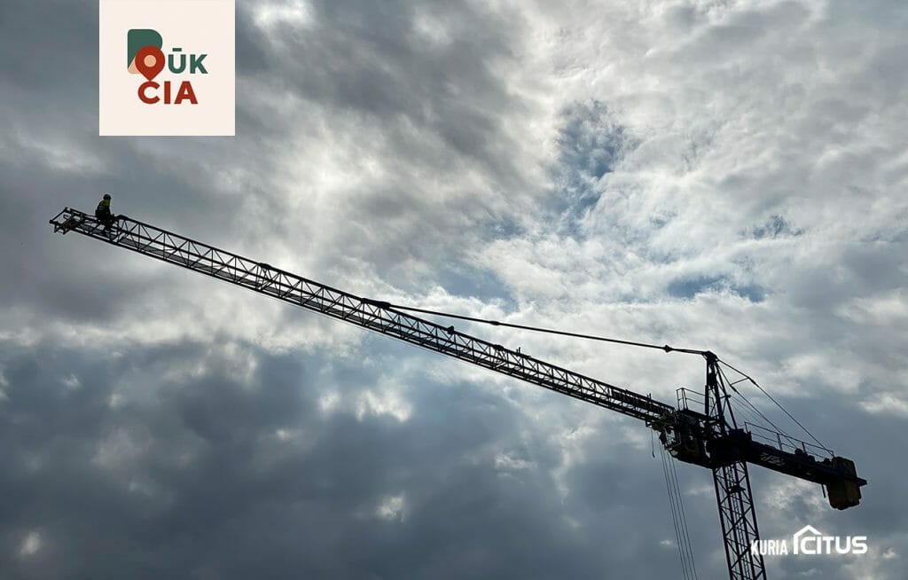 Būk čia (Bukčių g. 6) - Multi apartment - construction photos