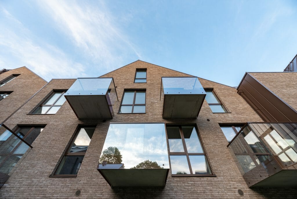 Užupio terasos (Kreivasis skg. 18) - Multi apartment - construction photos