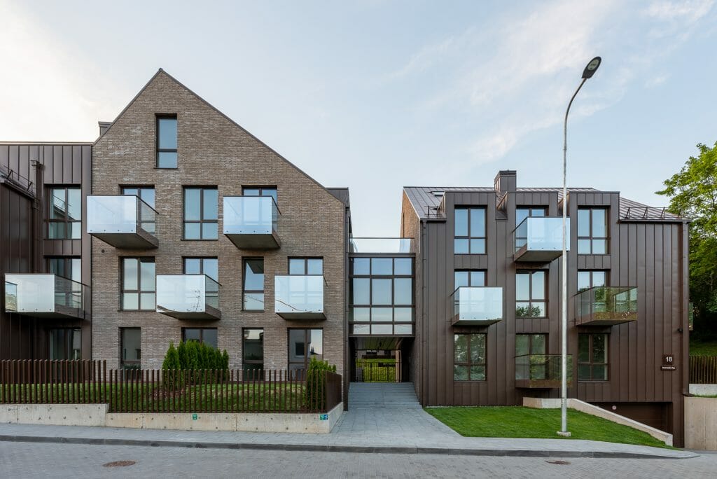 Užupio terasos (Kreivasis skg. 18) - Multi apartment - construction photos