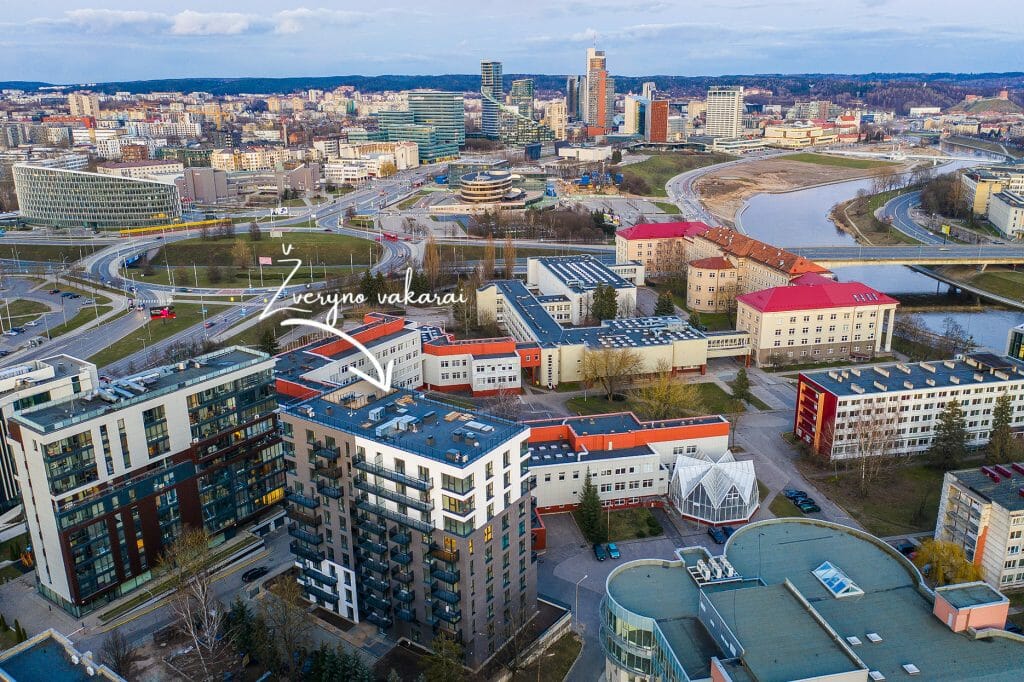 Žvėryno vakarai (Saltoniškių g. 44) - Multi apartment - construction photos