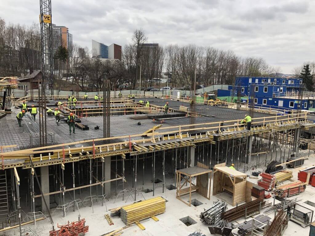 SEB administracinis (Gedimino Baravyko g. 4) - Biroju centrs - būvdarbu attēli