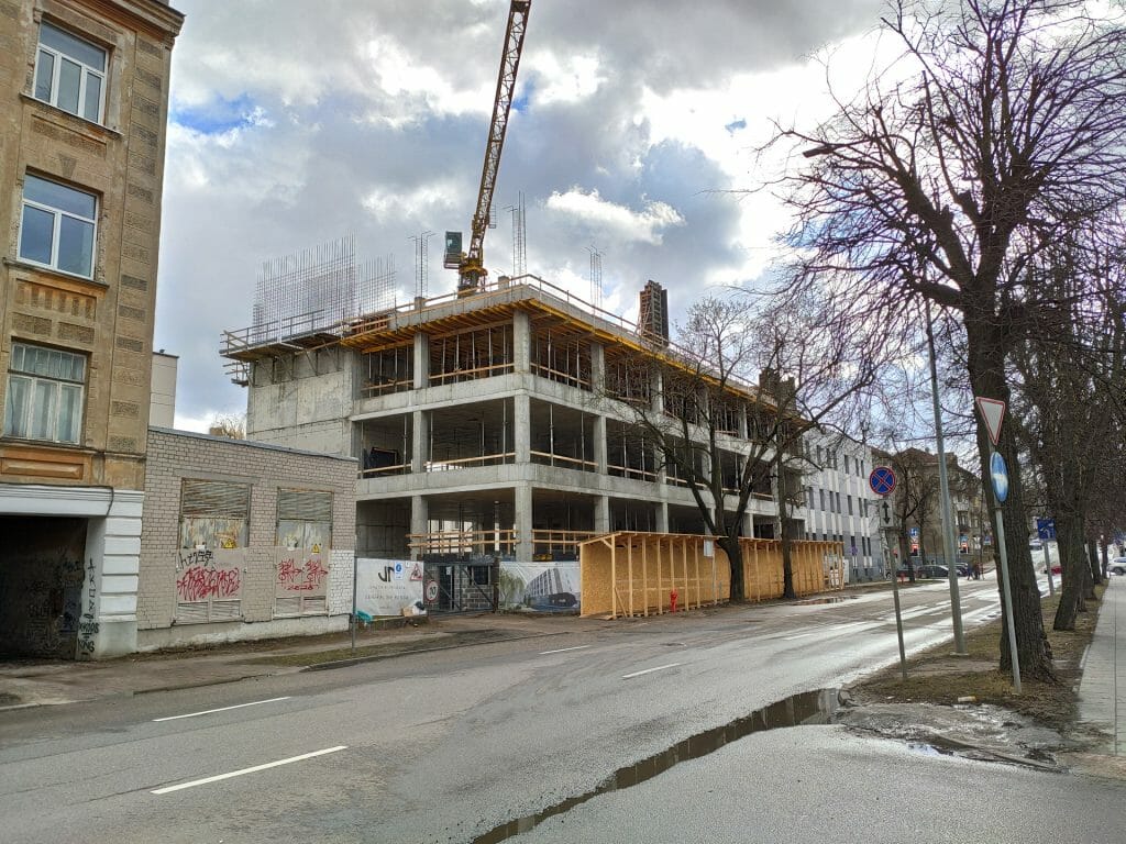 Mykolo Marcinkevičiaus ligoninės plėtra (Kauno g. 7) - Hospital - construction photos