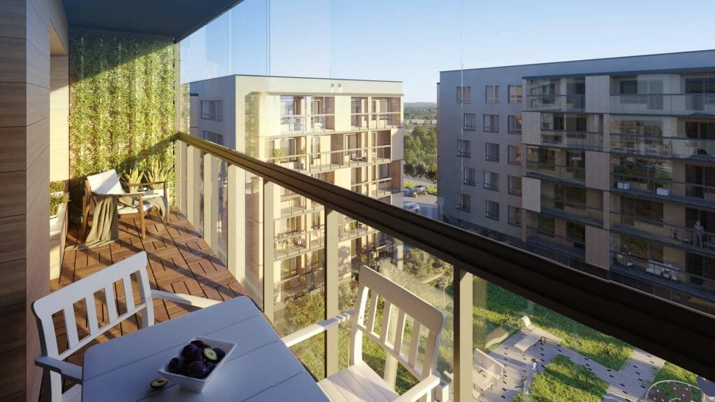 Martyno namai 2 (M. Mažvydo g. 25, 27, L. Rėzos al. 6) - Multi apartment - visualization