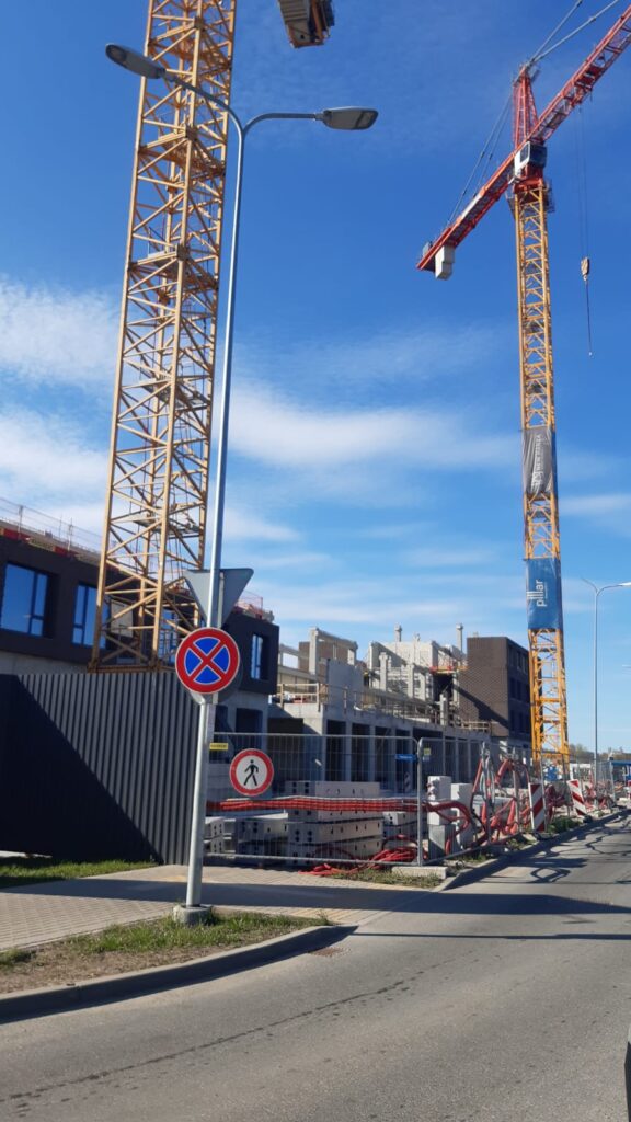 Mihaila Tāla iela 1 (Mihaila Tāla iela 1) - Office center - construction photos