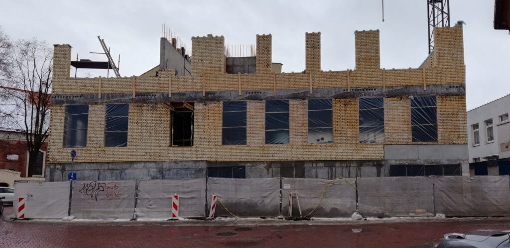 Šv. Mikalojaus g. 9 (Šv. Mikalojaus g. 9) - Hotel - construction photos