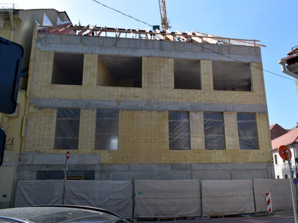 Šv. Mikalojaus g. 9 (Šv. Mikalojaus g. 9) - Hotel - construction photos
