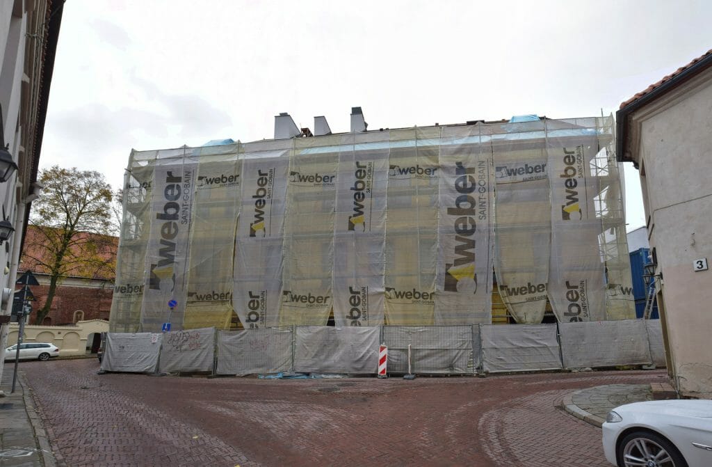 Šv. Mikalojaus g. 9 (Šv. Mikalojaus g. 9) - Hotel - construction photos