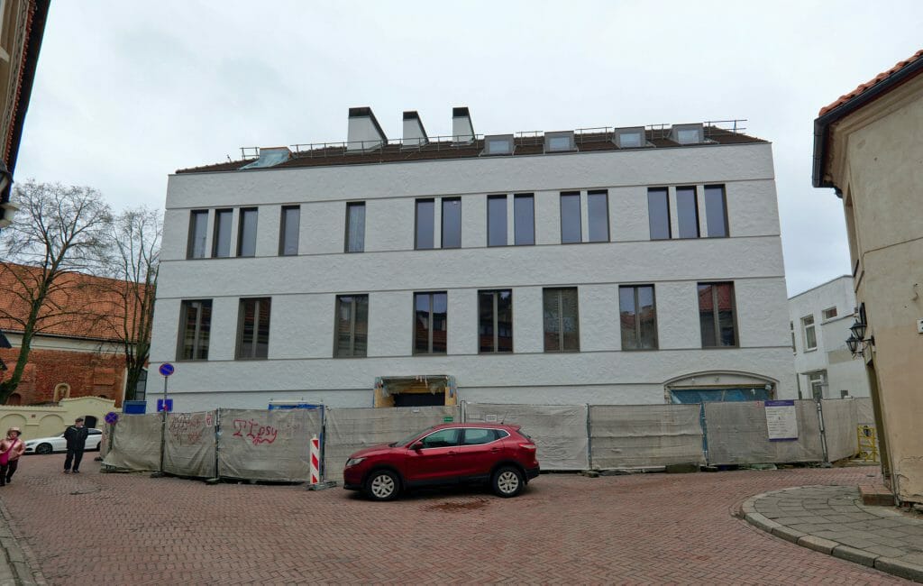 Šv. Mikalojaus g. 9 (Šv. Mikalojaus g. 9) - Hotel - construction photos