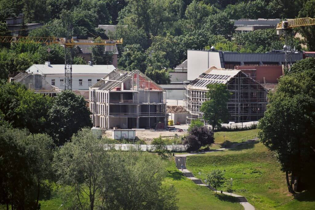 Misionierių sodai (Subačiaus g. 20) - Multi apartment - construction photos