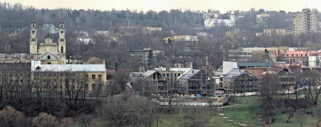 Misionierių sodai (Subačiaus g. 20) - Multi apartment - construction photos