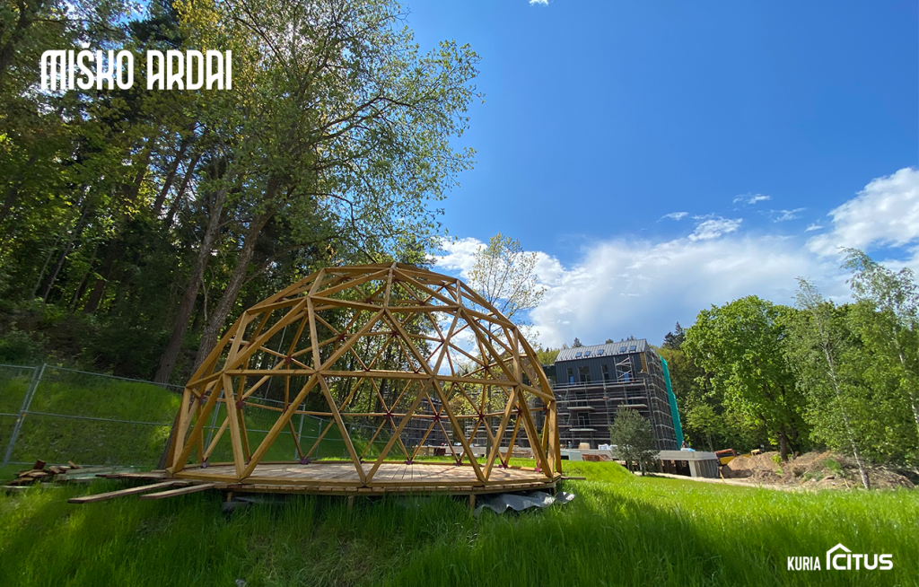 Miško ardai 1 etapas (Burbiškių g. 6) - Multi apartment - construction photos