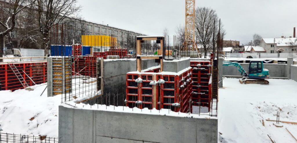 N-GARDEN (Naugarduko g. 50B) - Multi apartment - construction photos