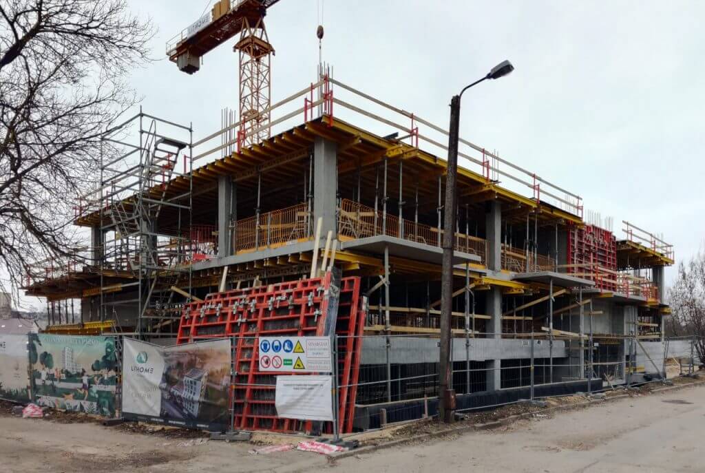 N-GARDEN (Naugarduko g. 50B) - Multi apartment - construction photos