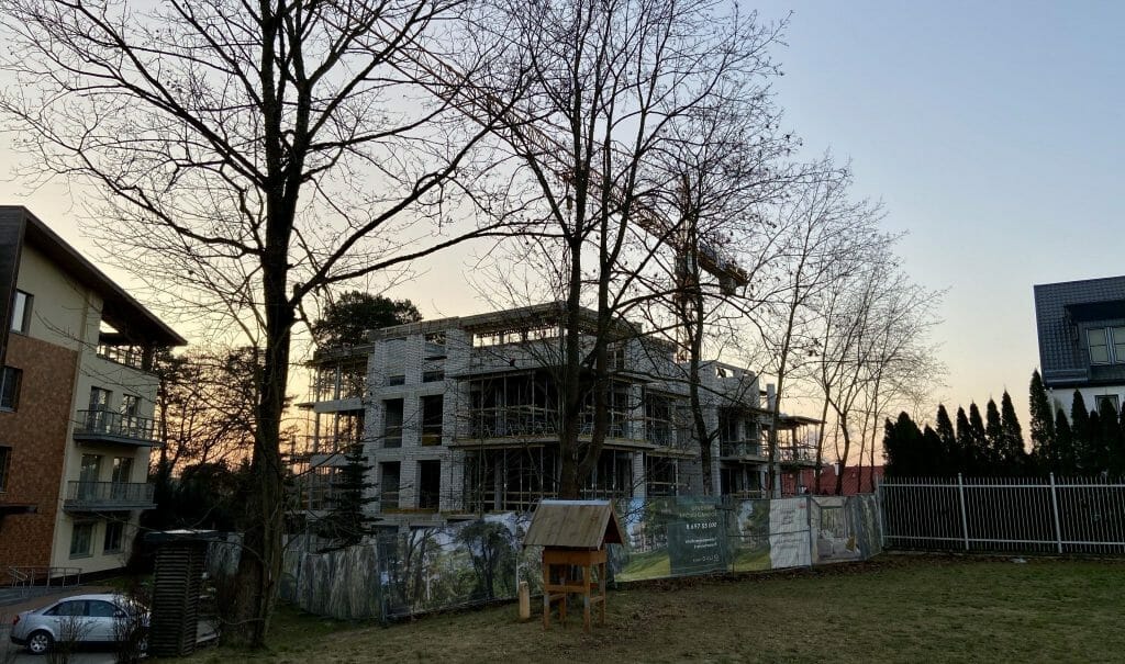 Žvėryno parkas (Latvių g. 55A) - Multi apartment - construction photos