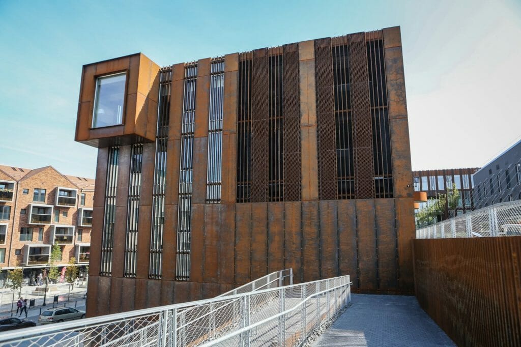 Verslo namai PAUPYS (Aukštaičių g.) - Office center - construction photos