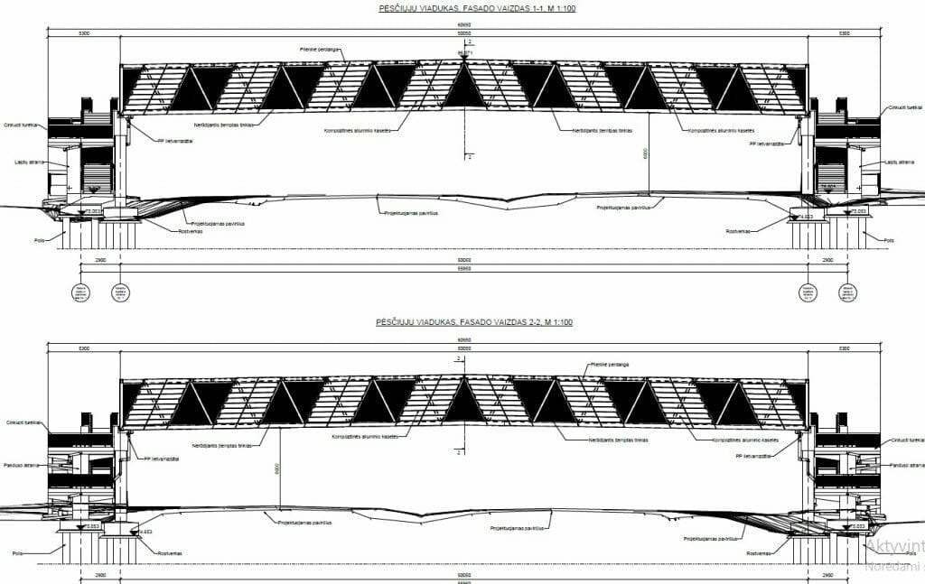 A1 Giraitės atkarpa (viadukas) 102 - 107 km. (A1) - Kelias - vizualizacija
