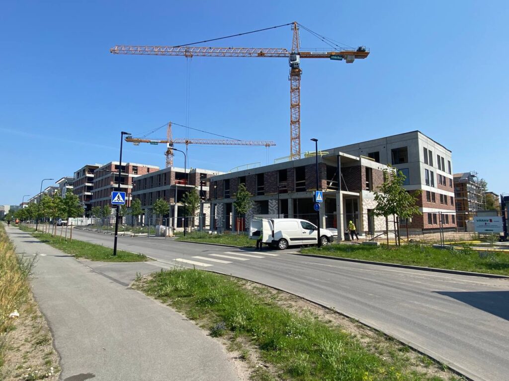 Uus-Veerenni (Pille 11, 11/1, 11/2, 11/3, 11/4, 11/5, 11/6 // Veerenni 36b/1, 36b/2, 36b/3,  36b/4, 36b/5, 36b/6) (Pille 11, 11/1, 11/2, 11/3, 11/4, 11/5, 11/6 // Veerenni 36b/1, 36b/2, 36b/3,  36b/4, 36b/5, 36b/6) - Multi apartment, Other commercial - construction photos