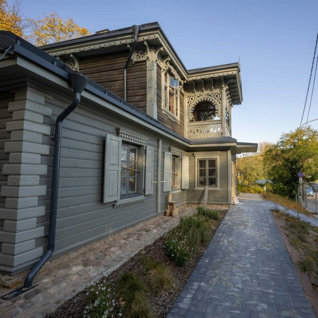 Medinės architektūros muziejus (Polocko g. 52) - Museum - construction photos